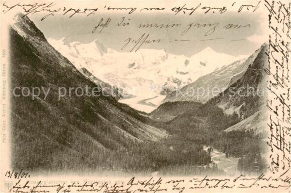 Pontresina Roseggletscher Panorama