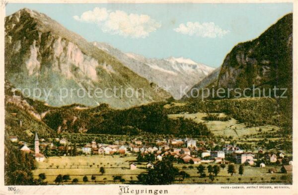 Meyringen Meiringen BE Panorama
