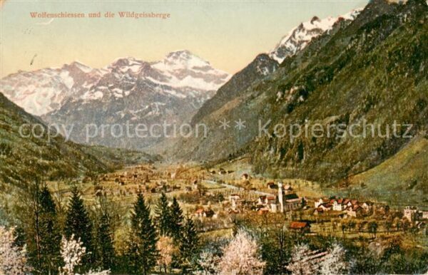 Wolfenschiessen und die Wildgeissberge