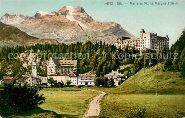 Sils Maria GR und Piz la Margna