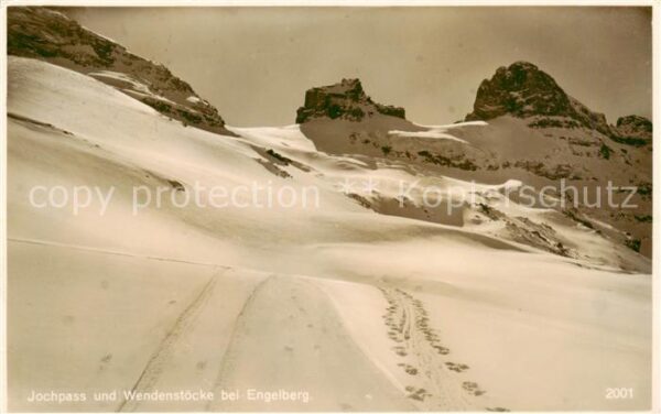 Jochpass 2207m NW und Wendenstöcke bei Engelberg