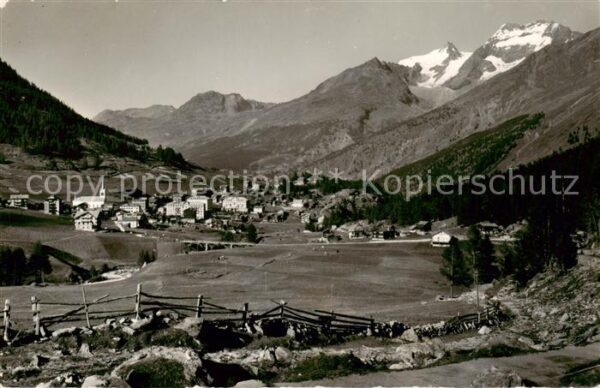 Saas-Fee VS Mattwaldhorn Fletschhorn Lagginhorn