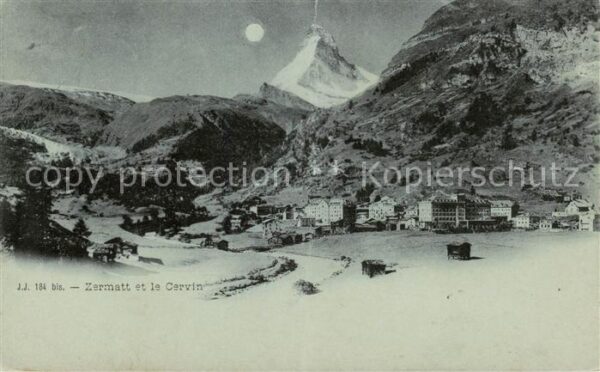 Zermatt VS et le Cervin