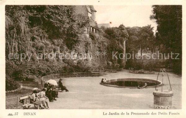 Dinan 22 Cotes-d Armor Le Jardin de la Promenade des Petits Fo