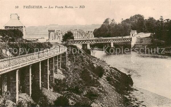 Treguier Cotes d Armor Les Ponts Noirs