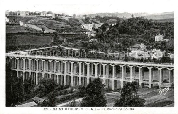Saint-Brieuc 22 Cotes-d Armor Le Viaduc de Souzin