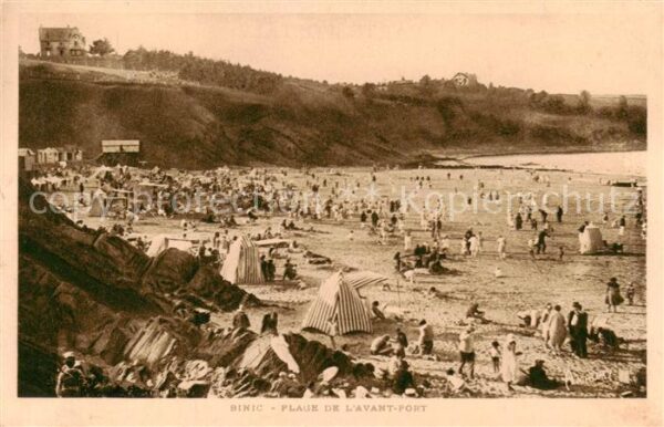 Binic Cotes d Armor Plage de l’Avant Port
