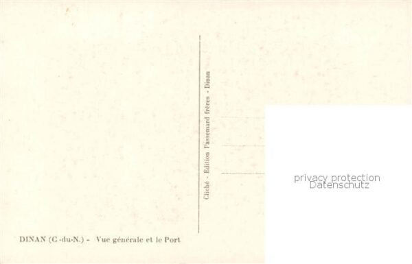 Dinan 22 Cotes-d Armor Vue generale et le Port – Bild 2