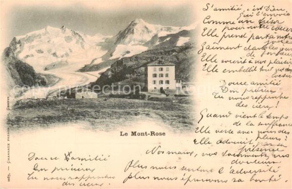 Le Mont Rose Monte-Rosa 4612m VS Panorama Hotel