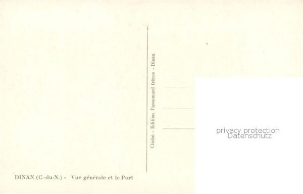 Dinan 22 Cotes-d Armor Vue generale et le Port – Bild 2