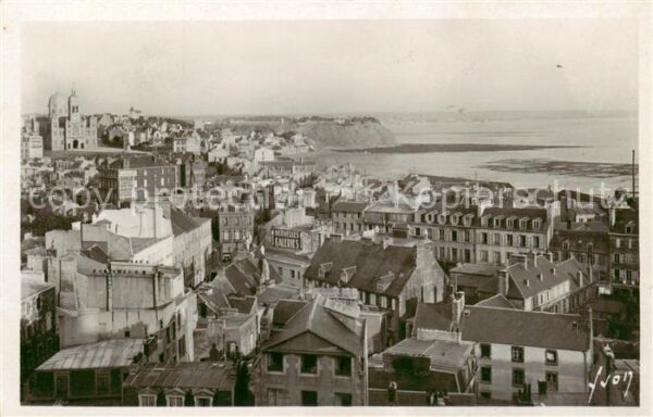 Granville 50 Manche Vue generale sur l’Eglise Saint Paul la