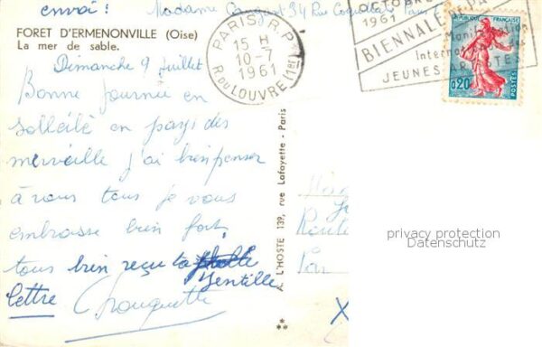Ermenonville 60 Oise Foret La mer de sable – Bild 2