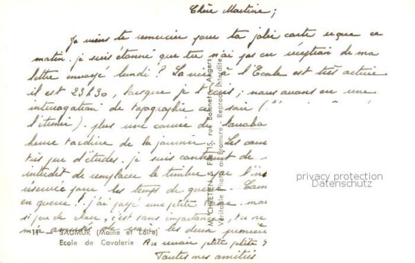 Saumur 49 Ecole de Cavalerie – Bild 2