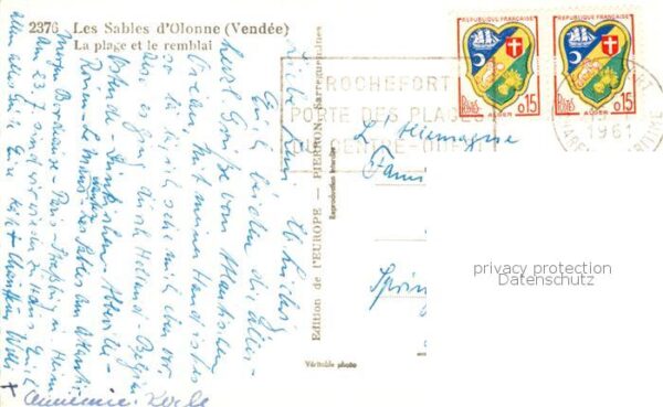 Les Sables-d Olonne 85 La plage et le remblai – Bild 2