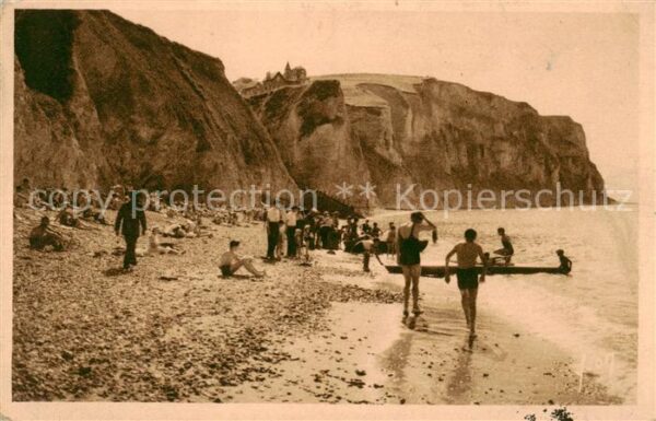 Berneval sur Mer Les falaises et la plage
