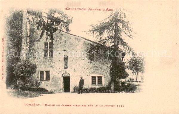 Domremy 55 Meuse Maison ou Jeanne d’Arc est ner la 12 Ja
