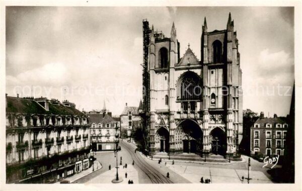 Nantes 44 Place St Pierre la Cathedrale Feldpost