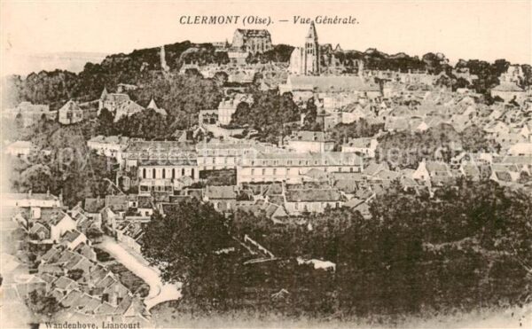Clermont 60 Oise Vue generale