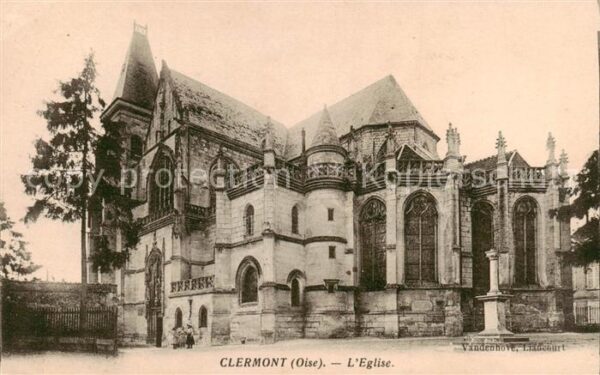 Clermont 60 Oise Eglise