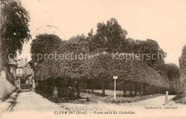 Clermont 60 Oise Promenade du Chatellier