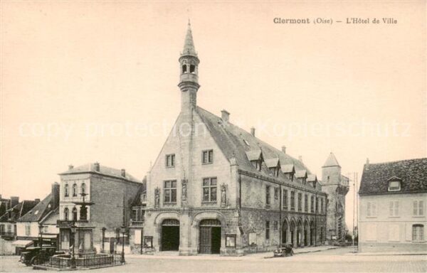 Clermont 60 Oise Hotel de Ville