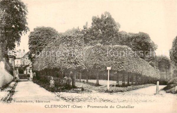 Clermont 60 Oise Promenade du Chatellier