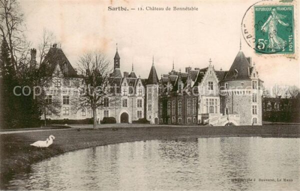 Sarthe La (Departm.) Chateau de Bonnetable