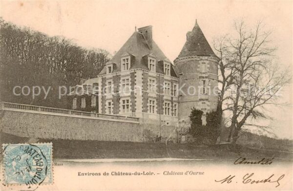 Chateau-du-Loir 72 Sarthe Chateau d_Ourne