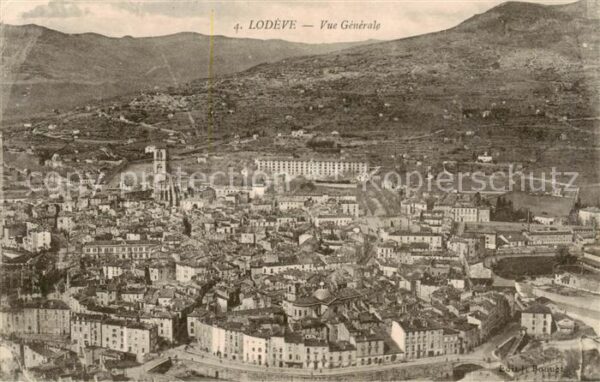 Lodeve 34 Herault Vue generale