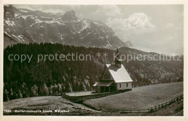 Weissbad IR Wallfahrtskapelle Ahorn
