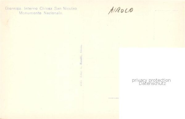 Airolo TI Giornico Interno Chiesa San Nicolao Mon – Bild 2