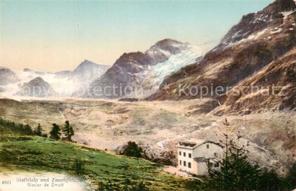 Staffelalp Zmuttgletscher Zmutt VS Panorama