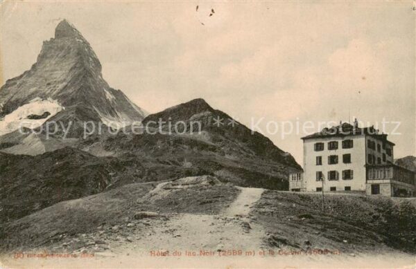 Zermatt VS Hotel du Lac Noir et le Cervin