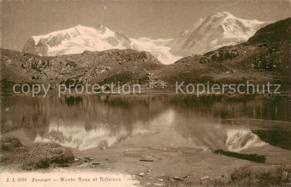 Zermatt VS Monte Rose et Riffelsee