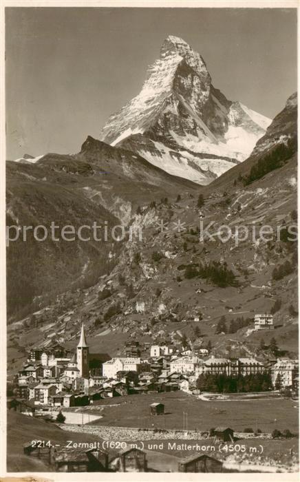 Zermatt VS mit Matterhorn