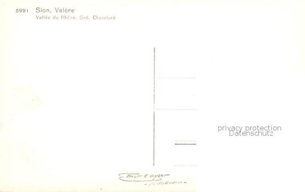 Sion  Sitten Seduno VS Valere Vallee du Rhone Grand Chavelard – Bild 2