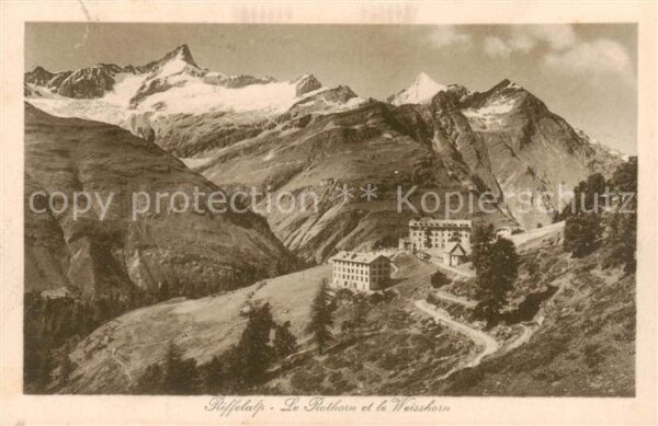 Riffelalp VS Le Rothorn et le Weisshorn