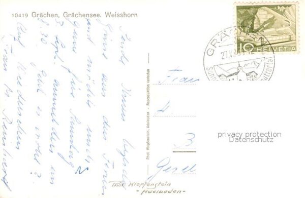 Graechen VS Grächensee Weisshorn – Bild 2
