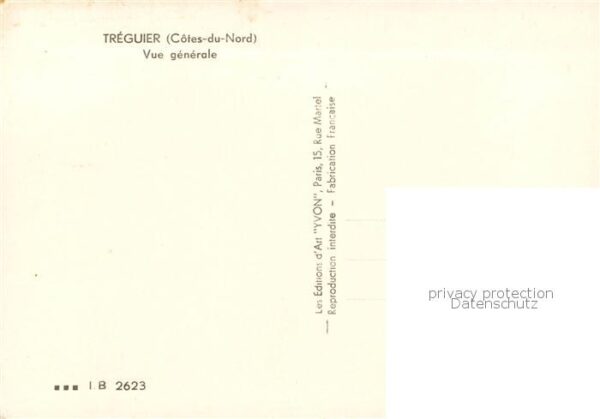 Treguier Cotes d Armor Vue generale – Bild 2