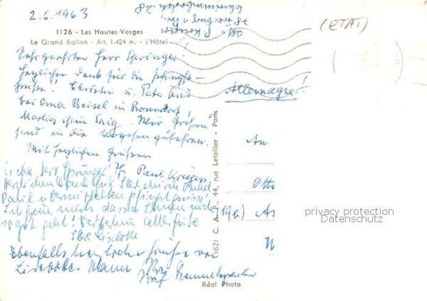 Grand-Ballon Elsass Vosges Panorama Hotel – Bild 2