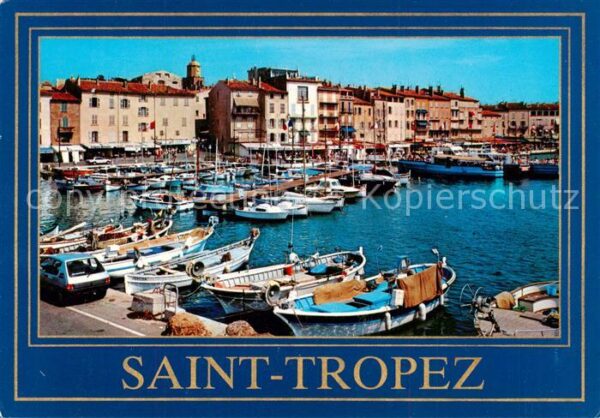 Saint Tropez Var Barques de peche au port Quai Frederic