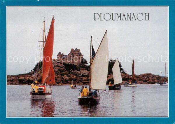 Ploumanac h Fest der alten Segler Schloss
