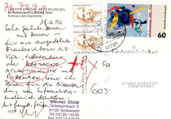 Hyeres-les-Palmiers 83 Var Avenue Leon Gambetta – Bild 2