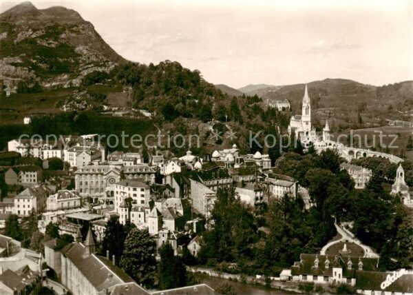 Lourdes 65 Fliegeraufnahme