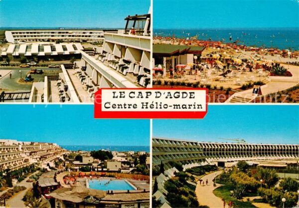 Le Cap d-Agde-sur-Mer 34  Centre Helio marin