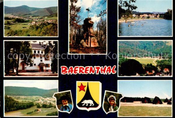 Baerenthal Baerenthal Lothringen 57 Mose Teilansichten