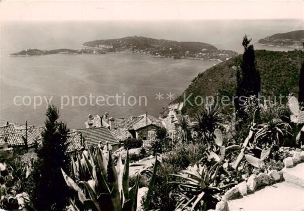 Eze-sur-Mer 06 Jardin exotique et vue sur le Cap Ferra