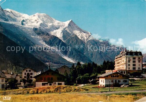 Chamonix 74 Haute-Savoie Mont Blanc Le Savoy l’Aiguille du Goute