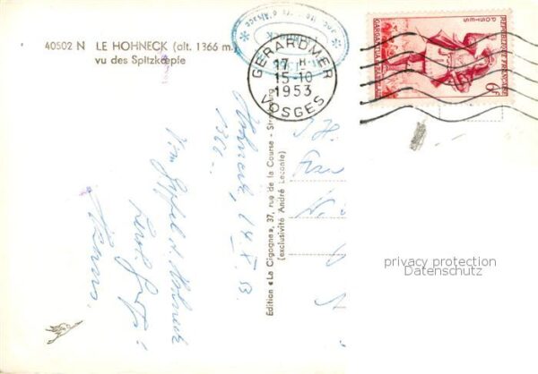 Hohneck Le 88 Vosges Vue des Spitzpkoepfle – Bild 2
