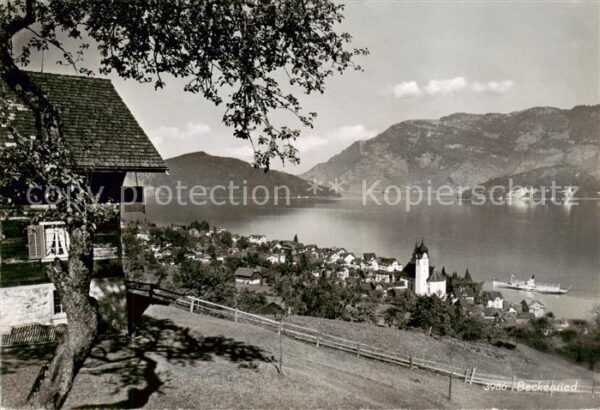 Beckenried Vierwaldstaettersee NW Panorama